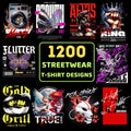 1200 Urban Streetwear PNG Collection, Trendy Tee Graphic Bundle, Hip Hop Apparel Designs, Digital Download Pack, POD T-Shirt Artwork Set, Modern Fashion Print PNGs