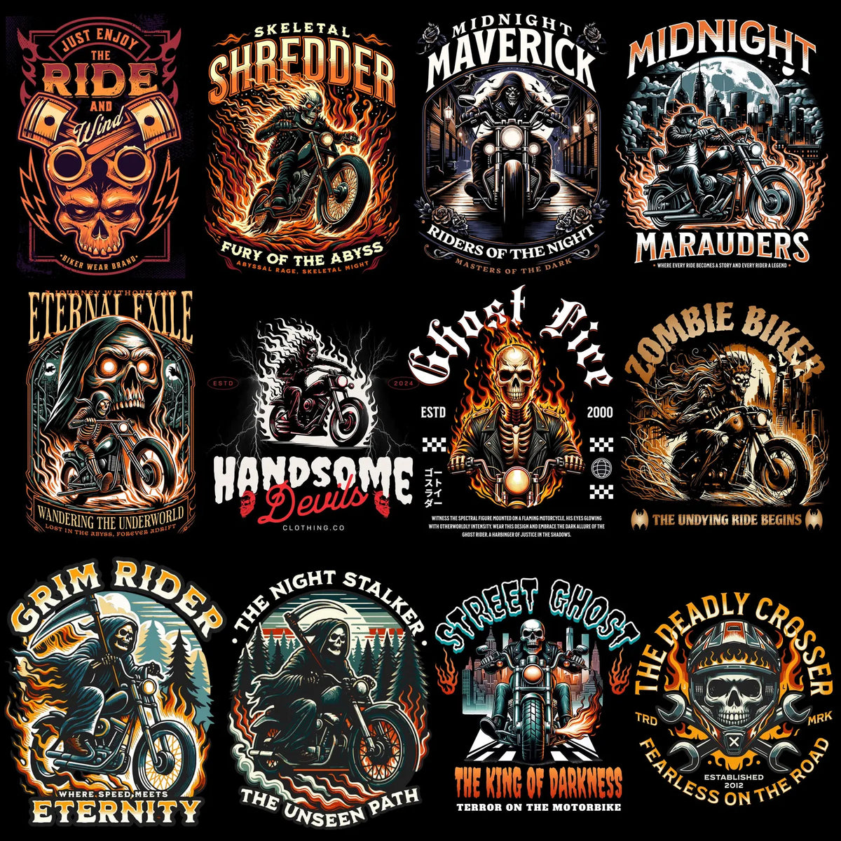 2400+ Gym & Fitness Motivation PNG Bundle | Powerful Workout T-Shirt Designs for POD Brands