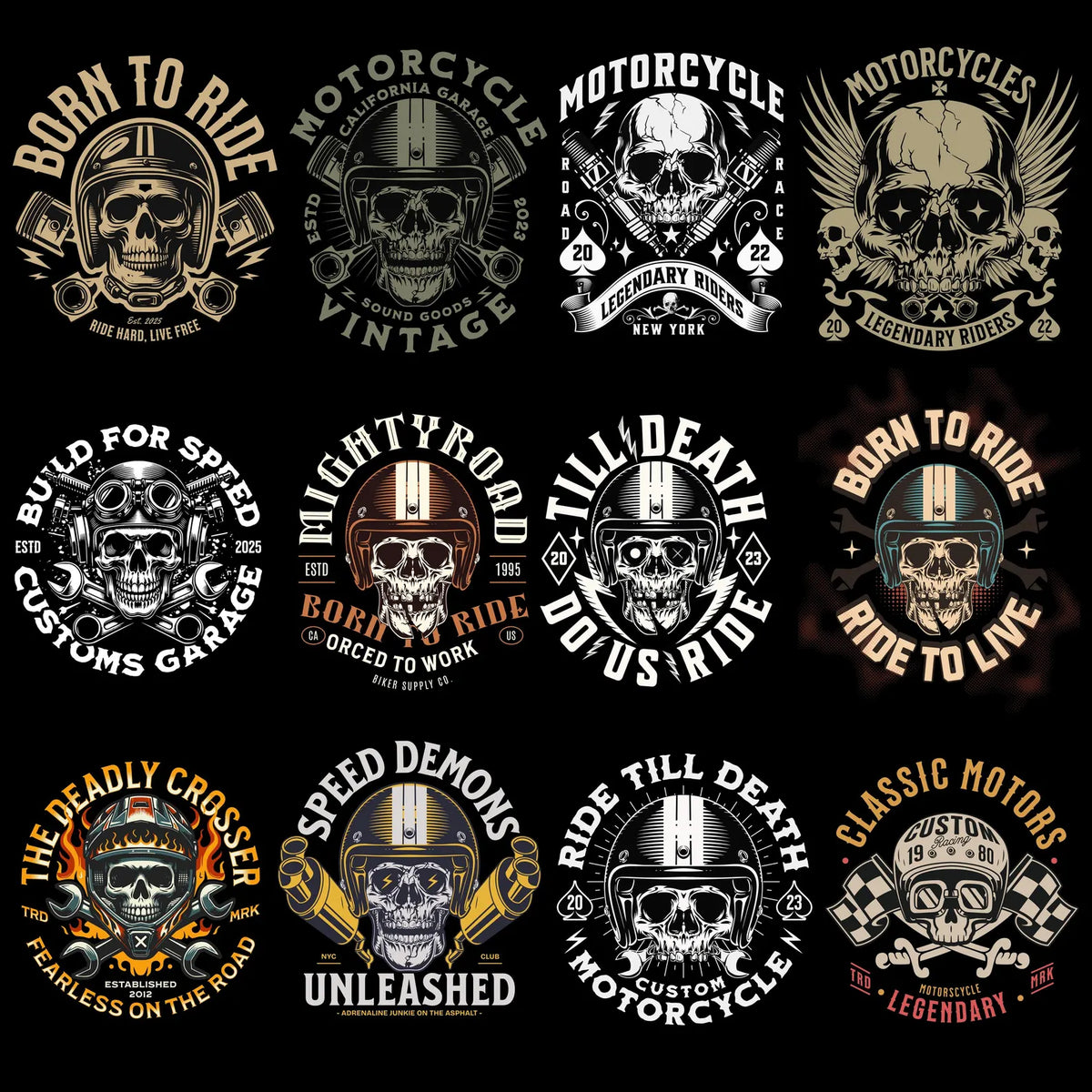 2400+ Gym & Fitness Motivation PNG Bundle | Powerful Workout T-Shirt Designs for POD Brands